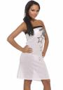 White woven bustier-dress-Z-08