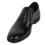 Men's black patent leather evening shoes 33638